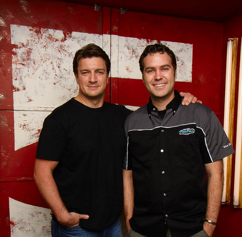 Nathan Fillion and Tim Macauley on the Firefall project